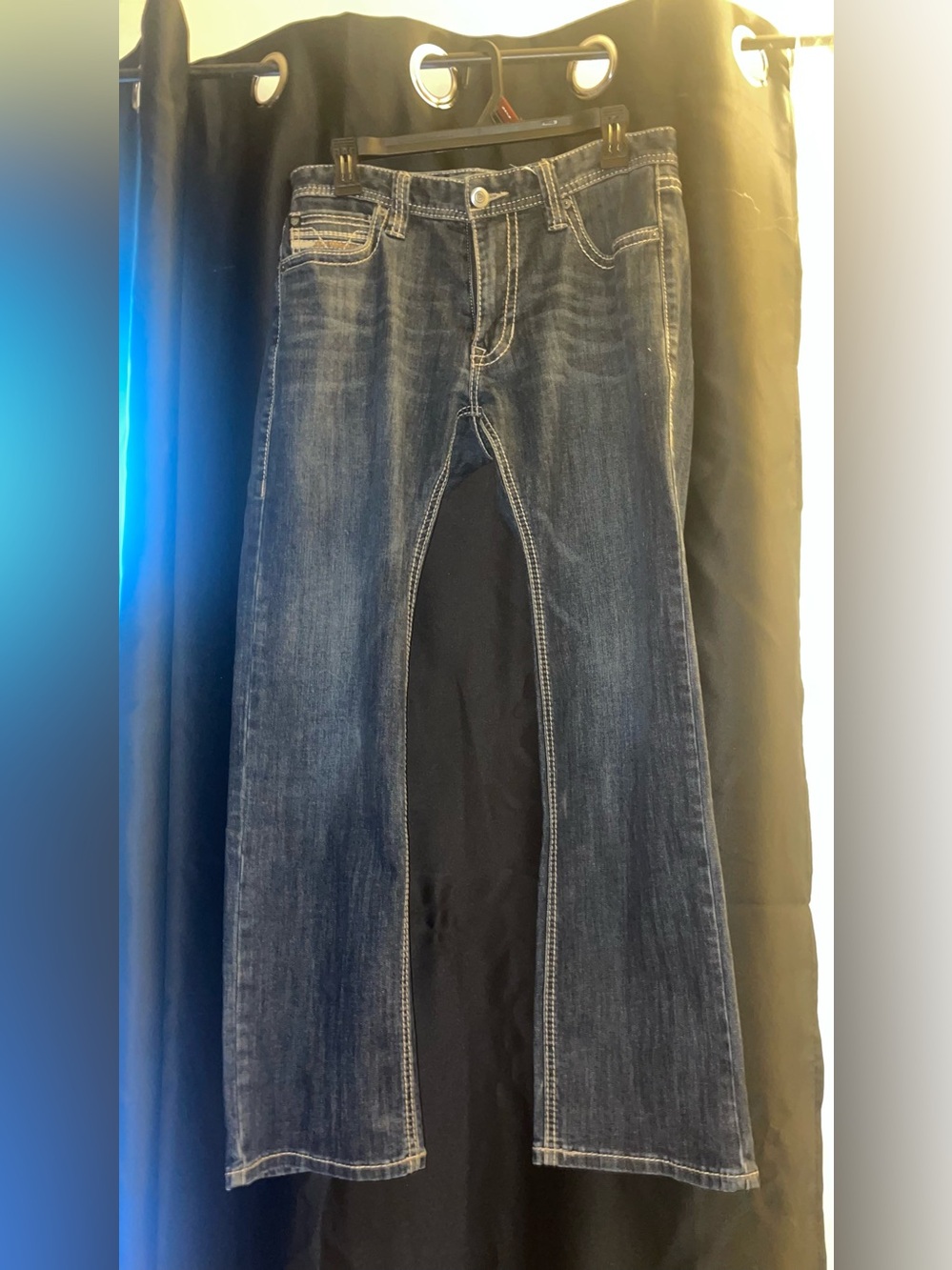 Men’s 30*30 rock & roll denim slim straight leg